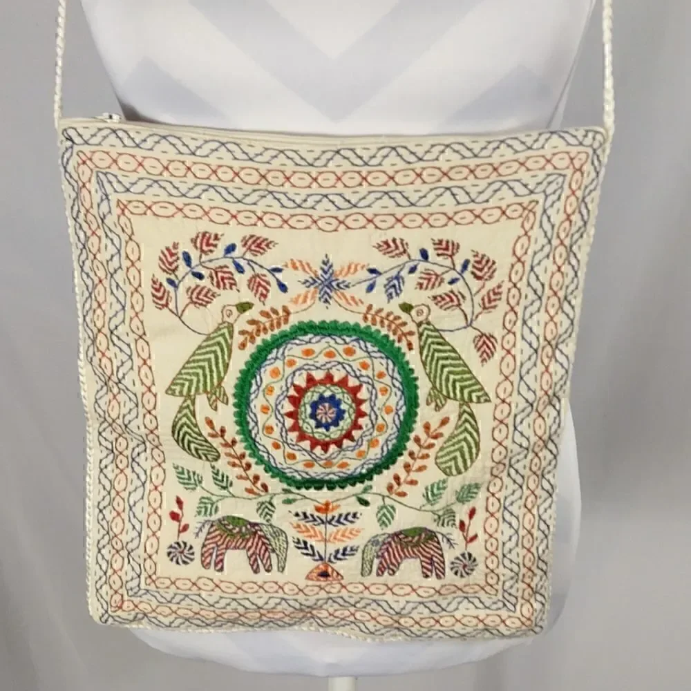 Bangladesh Embroidered Tote